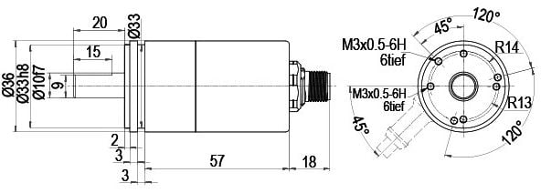 MDG 36 J Stecker Axial