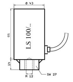 LS 100 Maßzeichnung